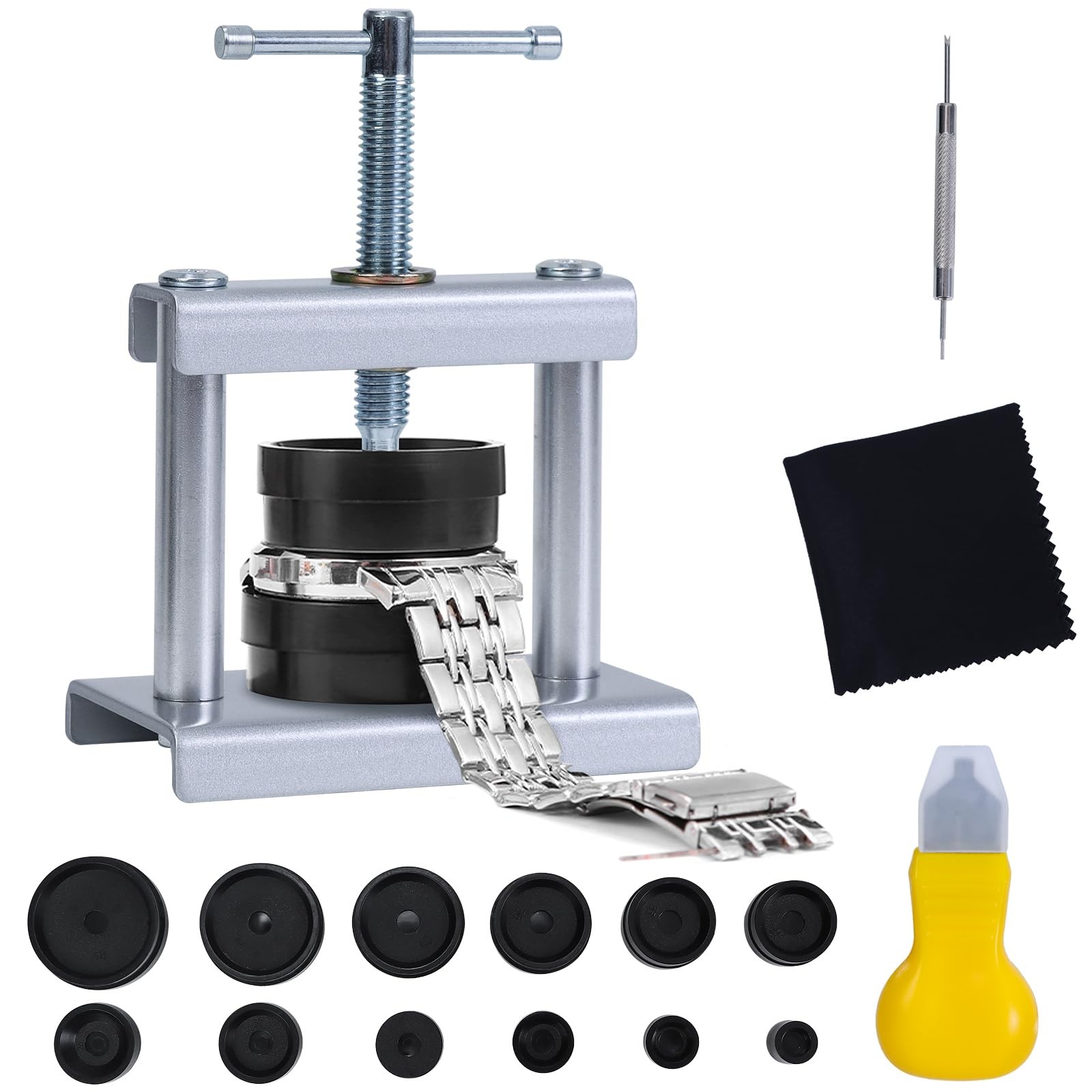 J6&H6 Watch Press Tool Set,Watch Back Case Closer for Closing the Cover , Watche