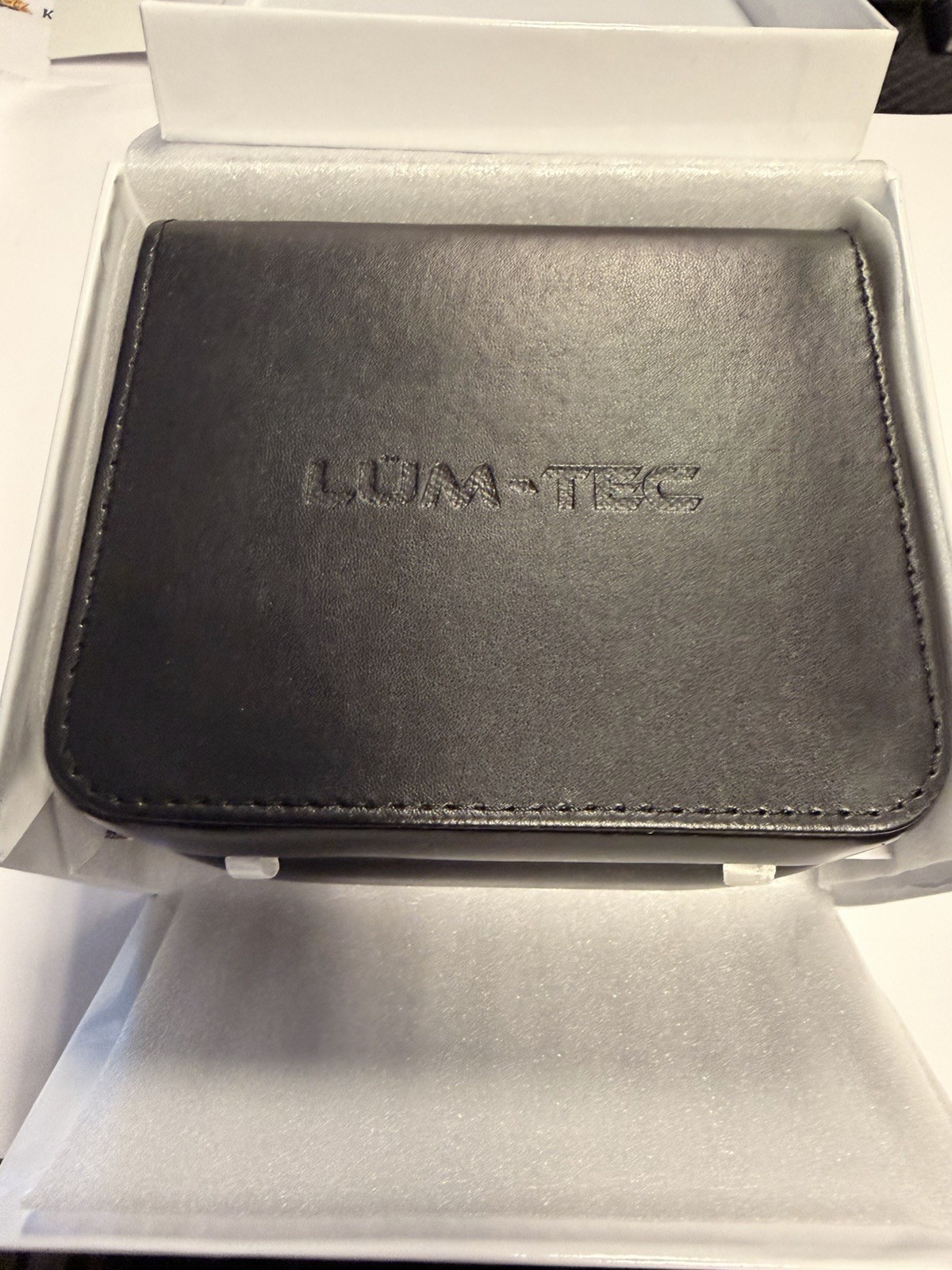 Lum-tec AutomaticWatch Eclipse E4, MDV, USA Made 42mm Full Set Mint Condition