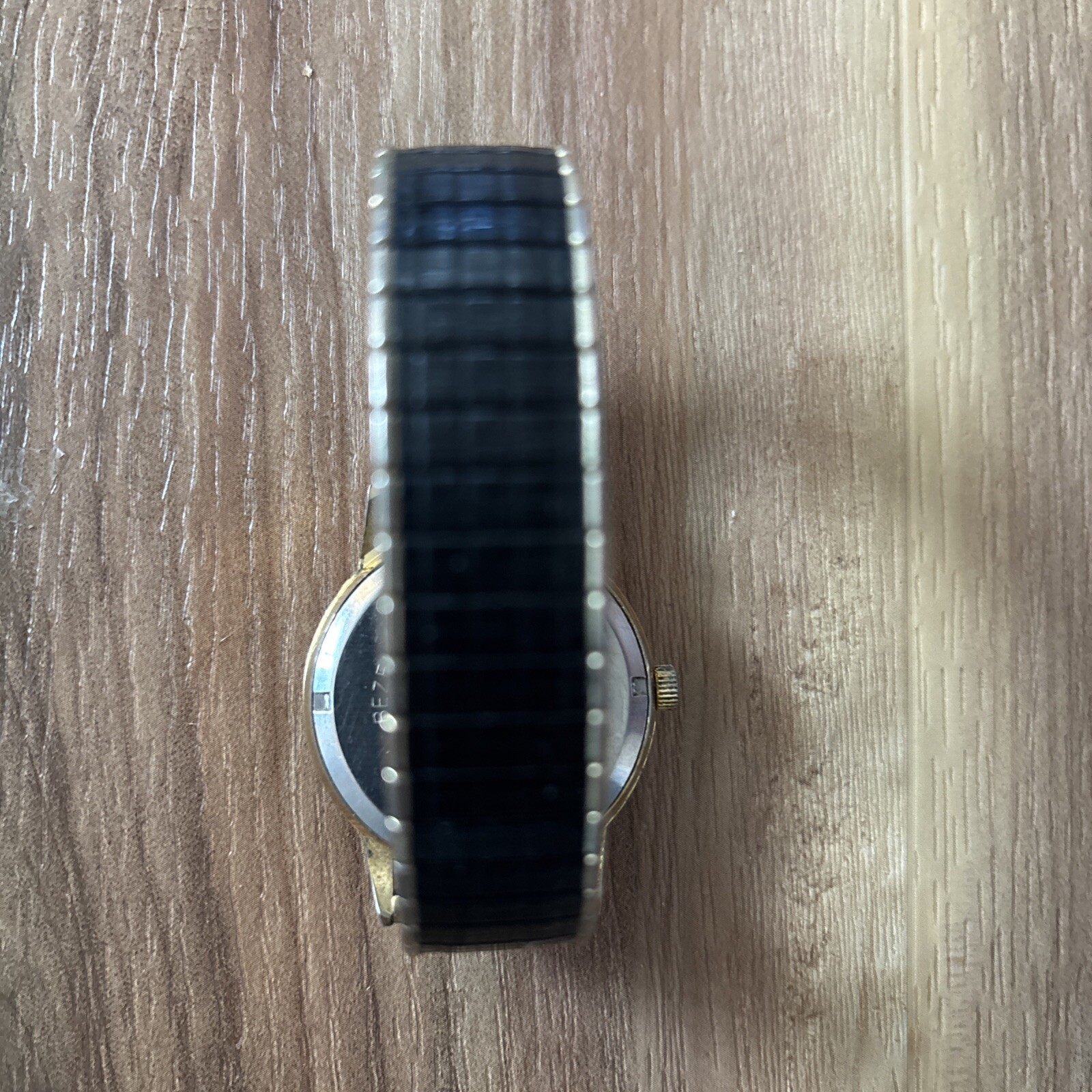 VTG Images Watches Inc. 18th Hole Golf Watch. Automatic. Black And Gold Tone Ban