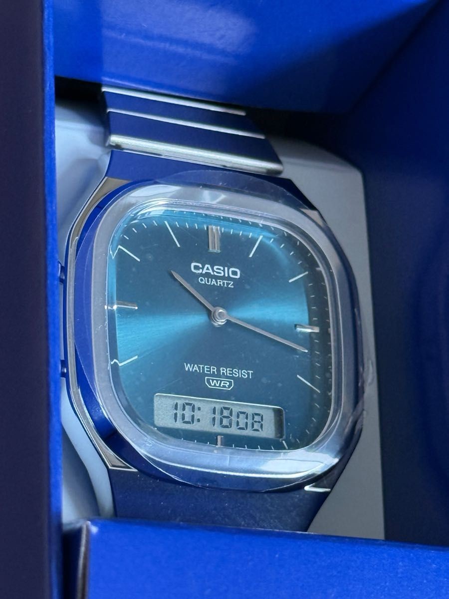 Casio Classic AQ-240E-3AJF Blue Green Watch