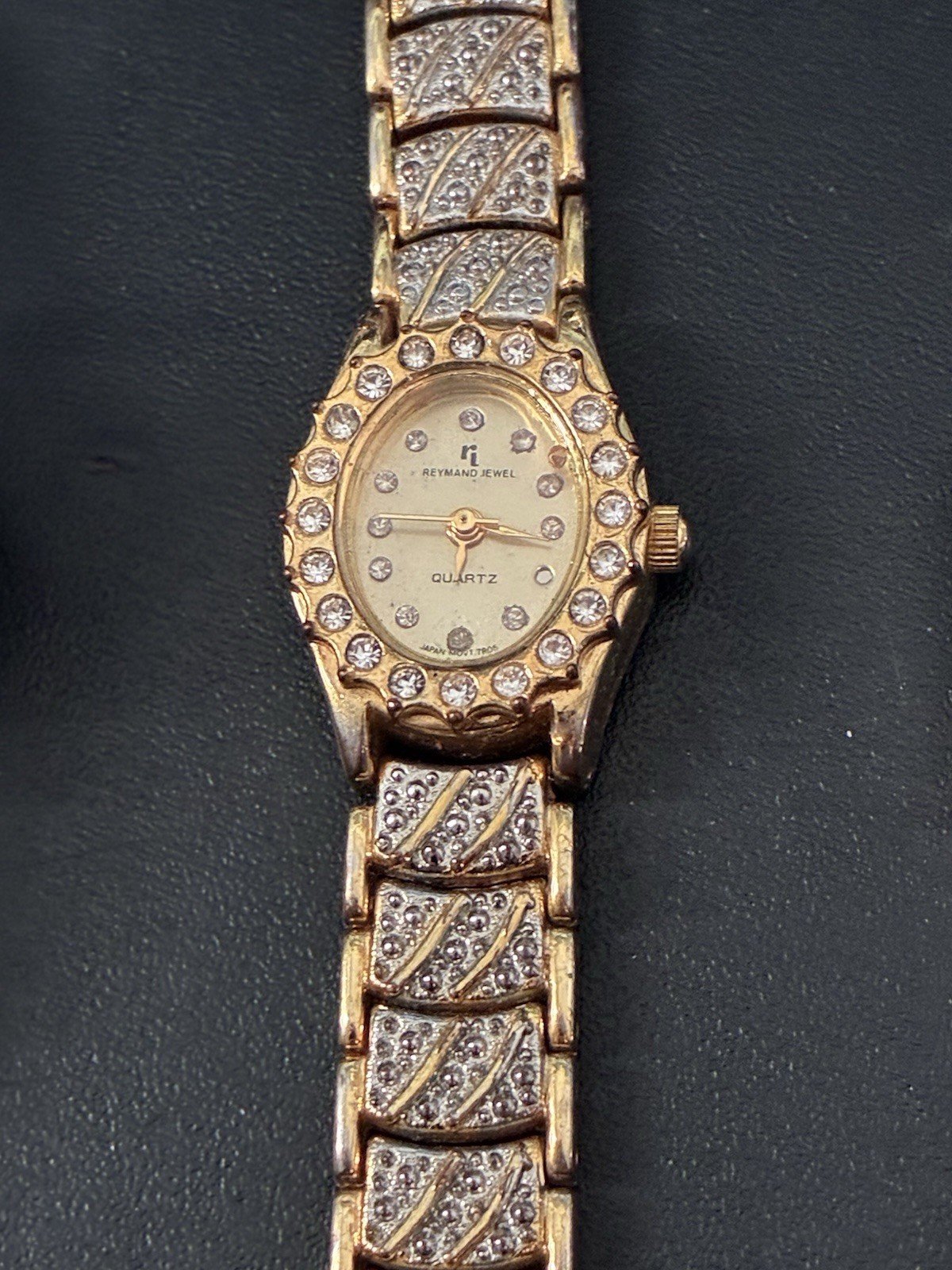 Lot Of 4 Women’s Quartz Steel Watches, Jaclyn Smith, Reymand Jewel, Rojas, Cache