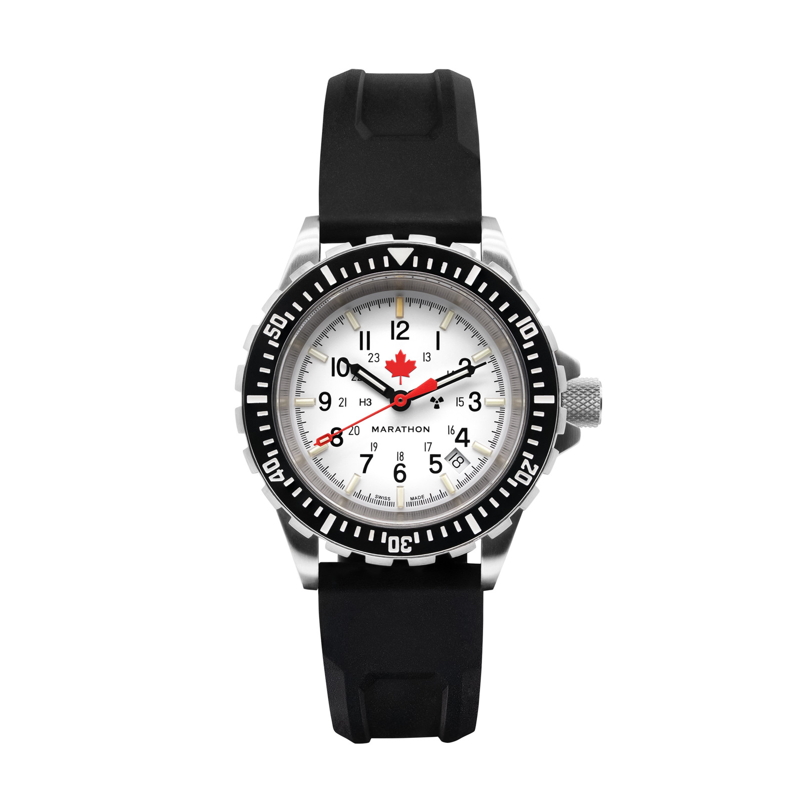 MARATHON 41MM ARCTIC RED MAPLE LARGE DIVER’S AUTOMATIC (GSAR) 41mm Wristwatch WW