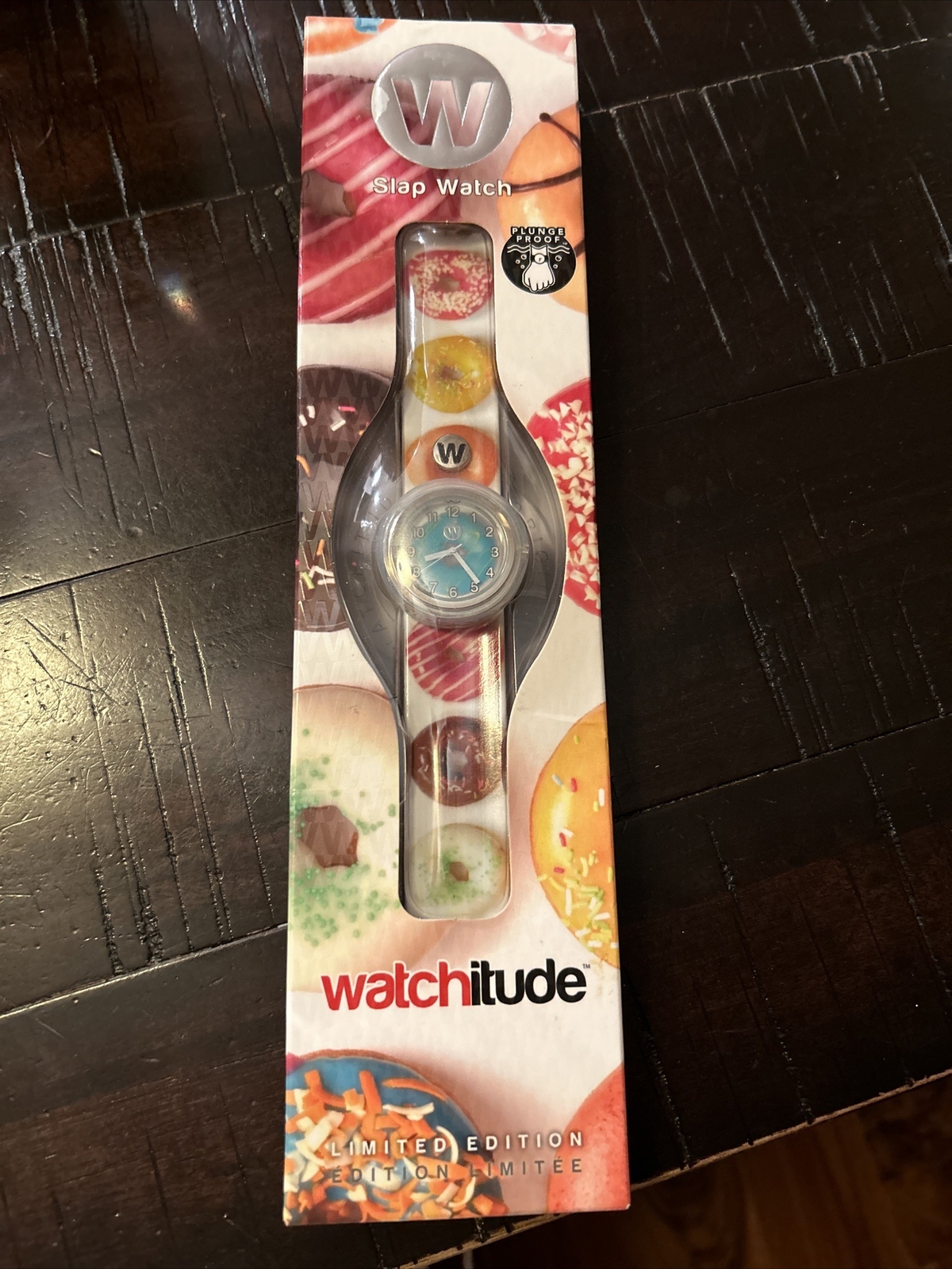 Watchitude Limited Edition Slap Watch #396 Donuts Will Need A Battery
