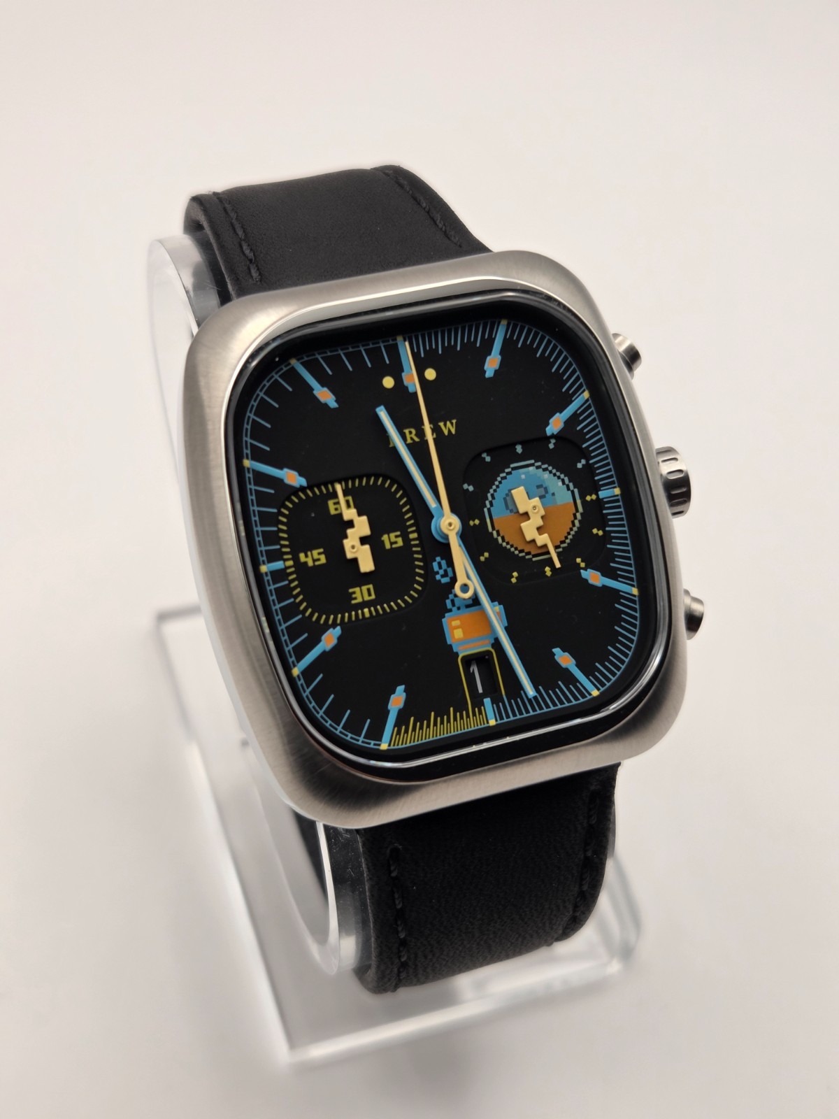 Discontinued 8-Bit Brew Chronograph Watch | Brew Watch Co. – Excellent Condition
