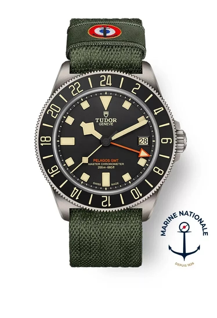 2024 Tudor Pelagos FXD GMT Black Dial Titanium Watch M2542G247NU-0002