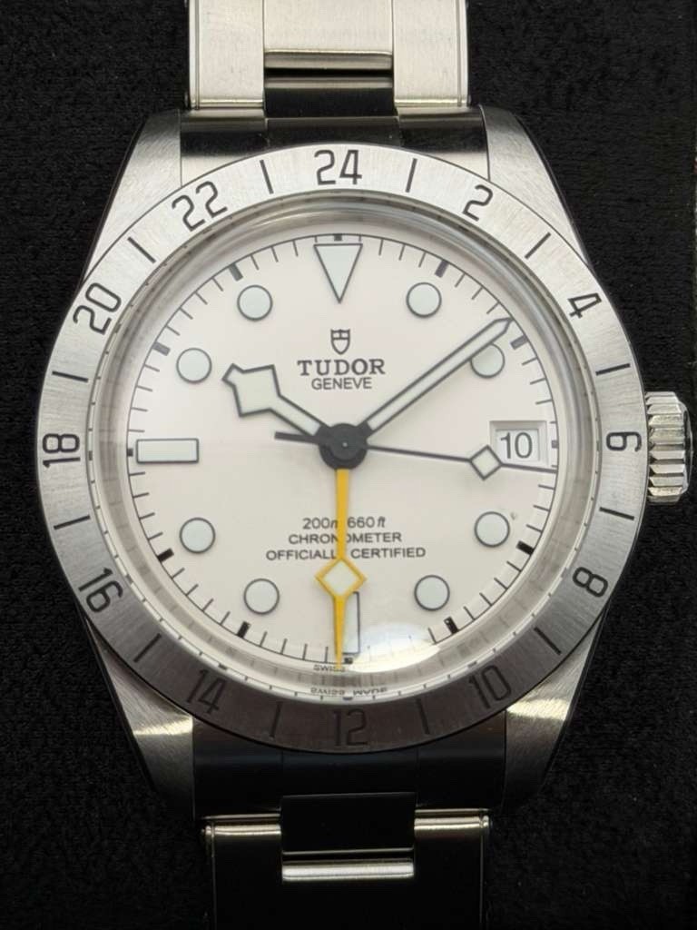 Tudor Black Bay Pro M79470 White Dial NEW 12/2025 Unworn with Stickers
