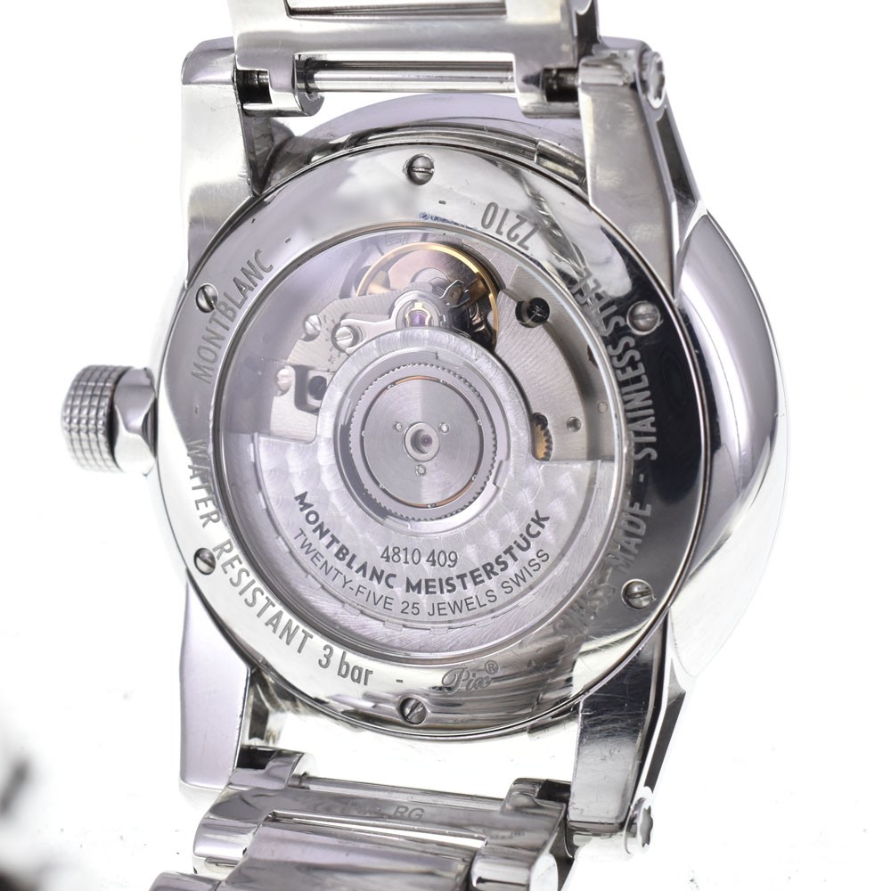 discount MONTBLANC Time walker 7210 see-through back Men’s Watch Q#145678