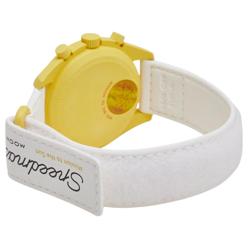 Omega Moonswatch Mission to the Sun Watch SO33J100 Quartz Yellow Dial
