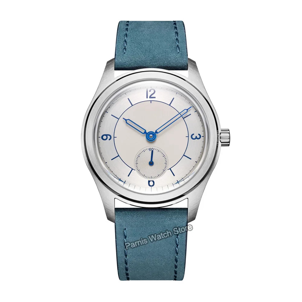 38mm Sterile Black White Salmon Color ST 1701 Automatic Mechanical Mens Watch