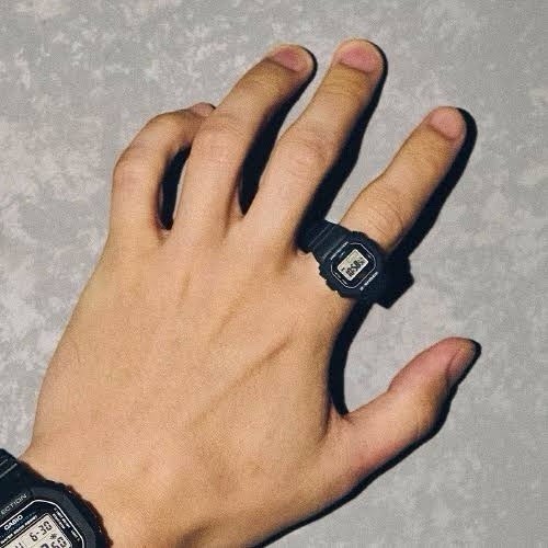 CASIO G-SHOCK Nano DWN-5600-1JR Ring Watch Black 5600 SERIES Unisex Japan NEW