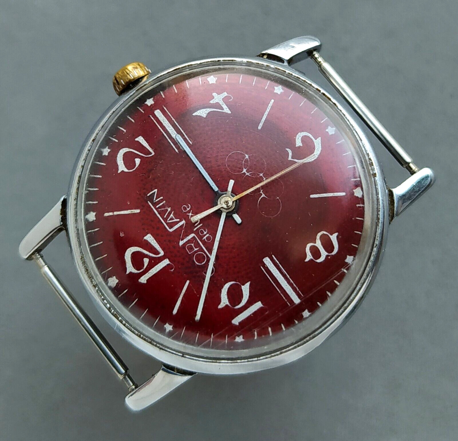 1980 MOSCOW OLYMPIC Vintage RAKETA USSR Soviet 2609 CCCР watch russian