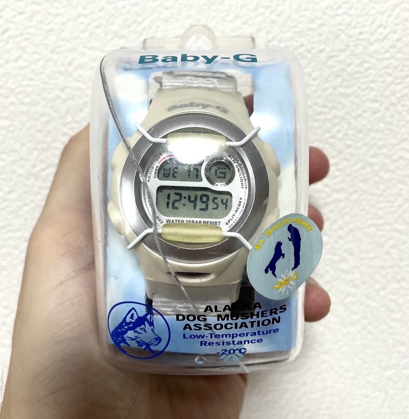 Vintage Casio Baby-G BG-380A-T2 ADMA Alaska Dog Association NOS Boxed Japan Made