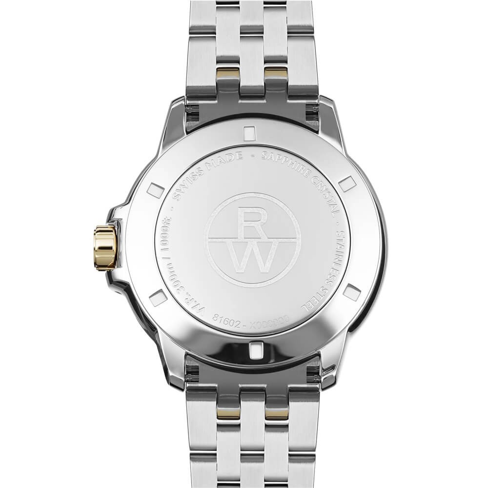 Raymond Weil Tango Classic Two-Tone 41MM Blue Dial Men’s Watch 8160-STP-50041