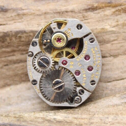 WITTNAUER SWISS WATCH MOVEMENT 17j 12.7×15.4mm 5D (FT21)