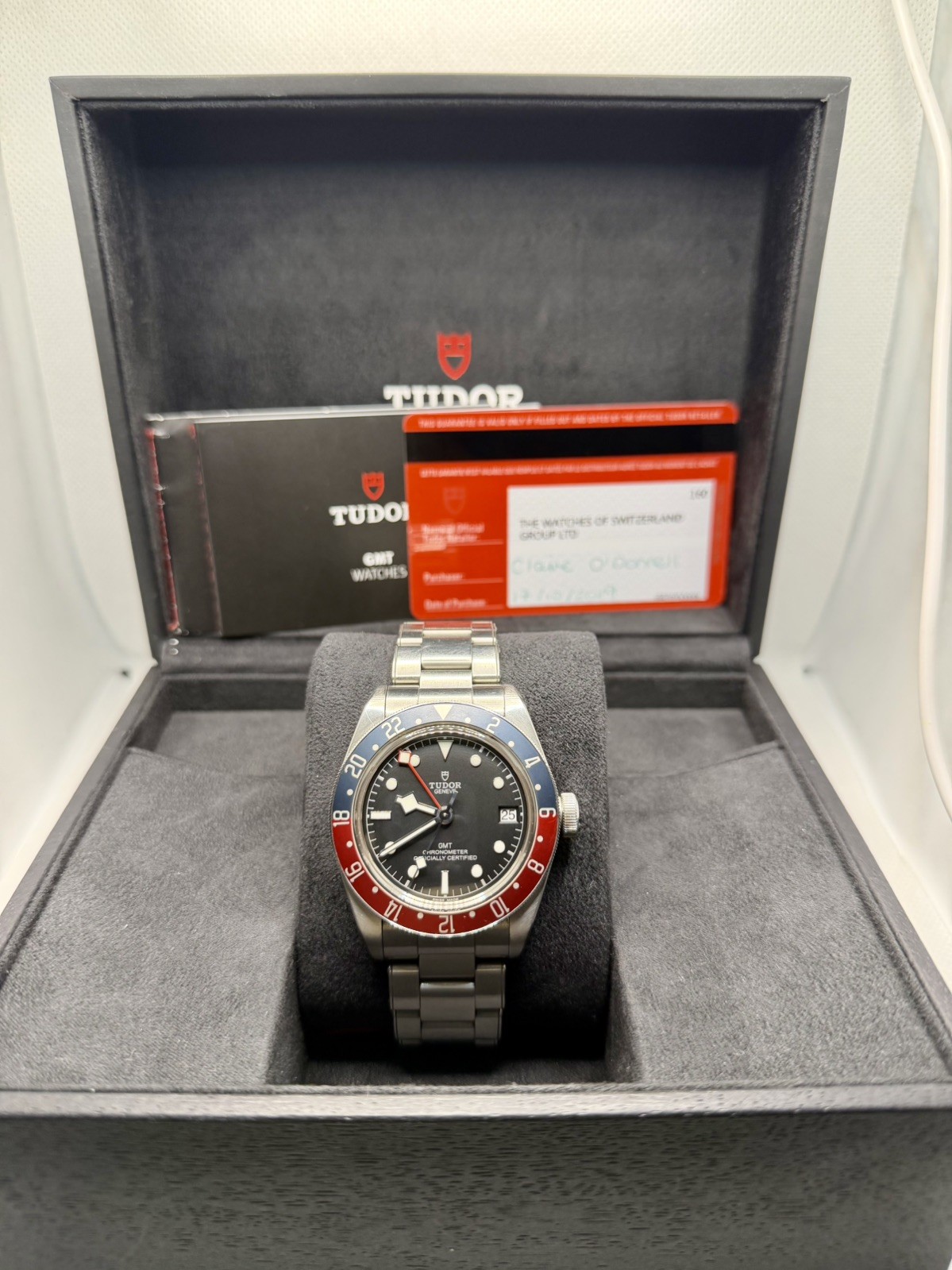 TUDOR Black Bay GMT PEPSI 79830RB Steel Men’s Watch 41mm Year 2019 | FULL SET