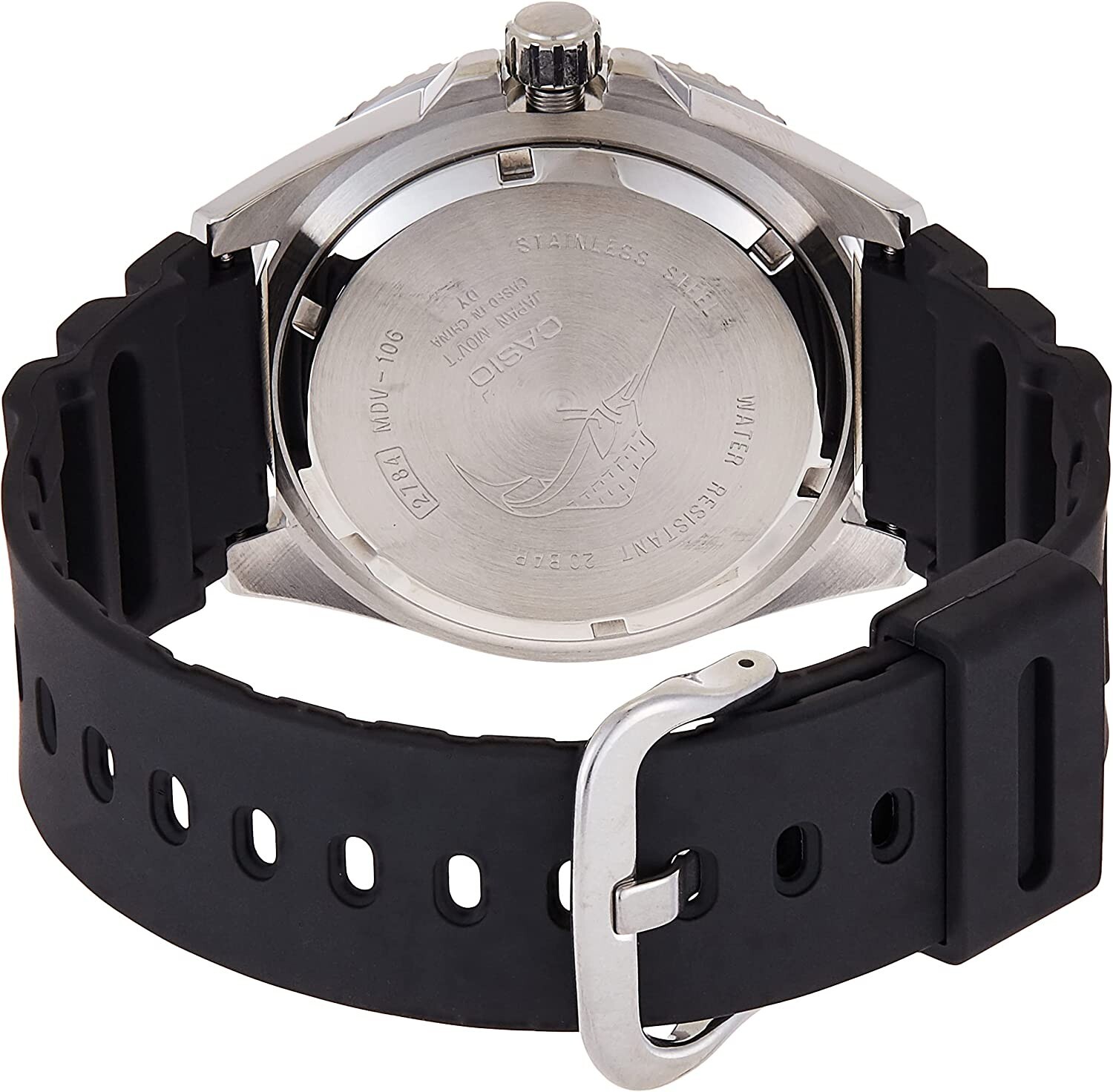Black Dive Watch – Diver-Inspired Rotating Bezel, Water Resistant, Easy Reading