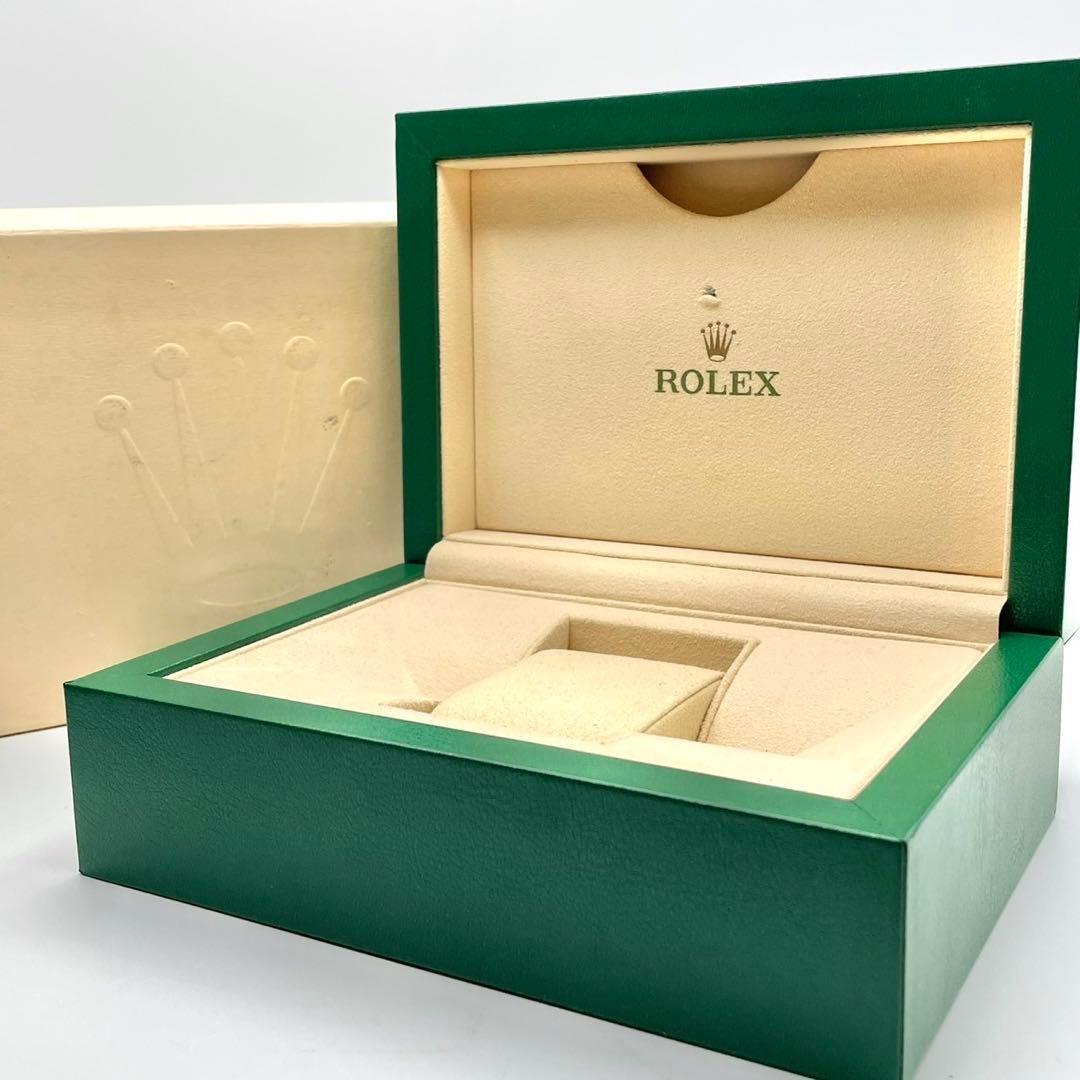 Rolex M Size Crown Leather Green Box Japan Excellent Condition 074851