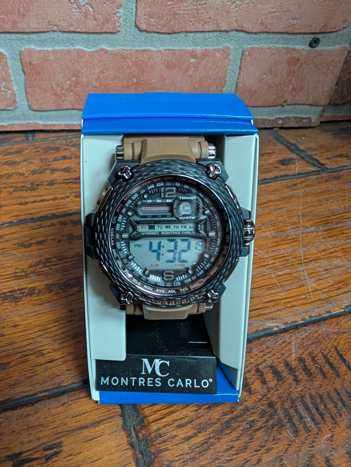 Mens Montres Carlo Watch