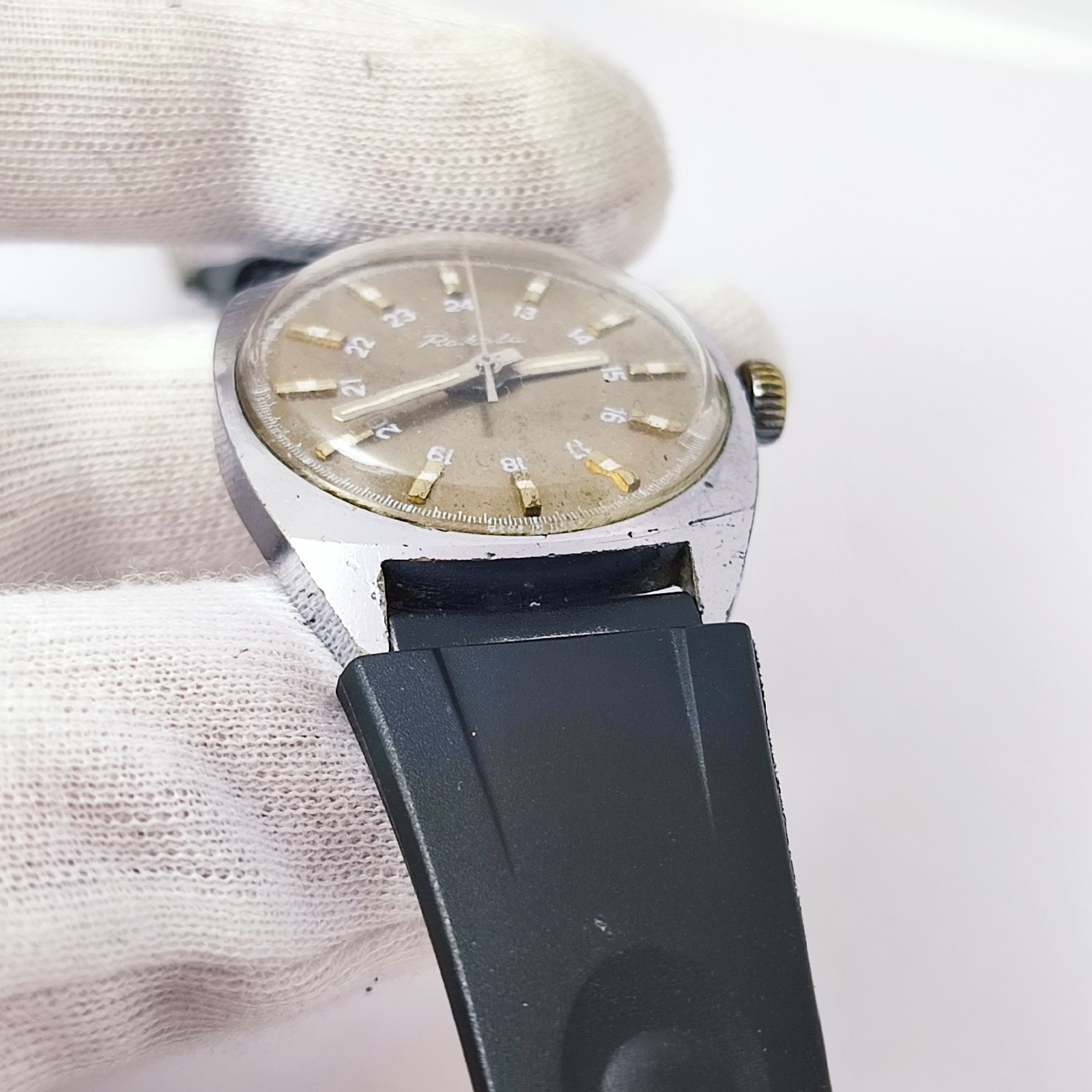 ⭐Vintage Soviet wrist watch Raketa mechanical 2609.HA 18 jewels made in USSR 80s