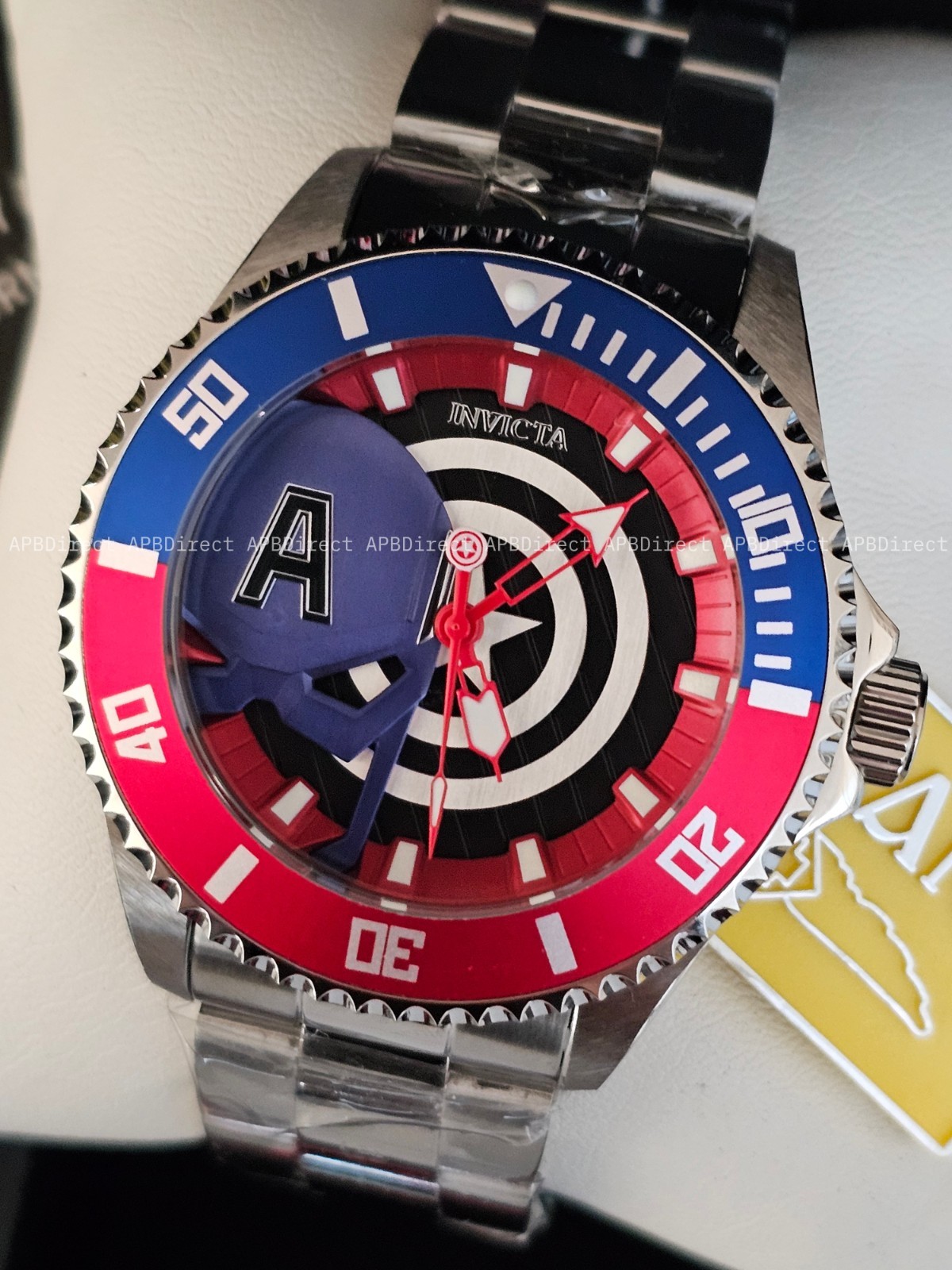 Invicta – Marvel – CAPTAIN AMERICA #1069 Limited Edition – Pro Diver mens watch