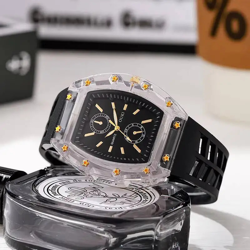 Fashion Women Watches Casual Silicone Strap Analog Quartz Watch for Girls