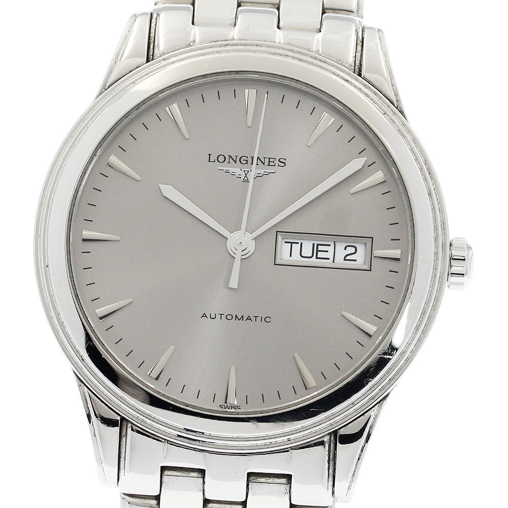 LONGINES Flagship L4.899.4 Day date Silver Dial Automatic Men’s Watch_933724