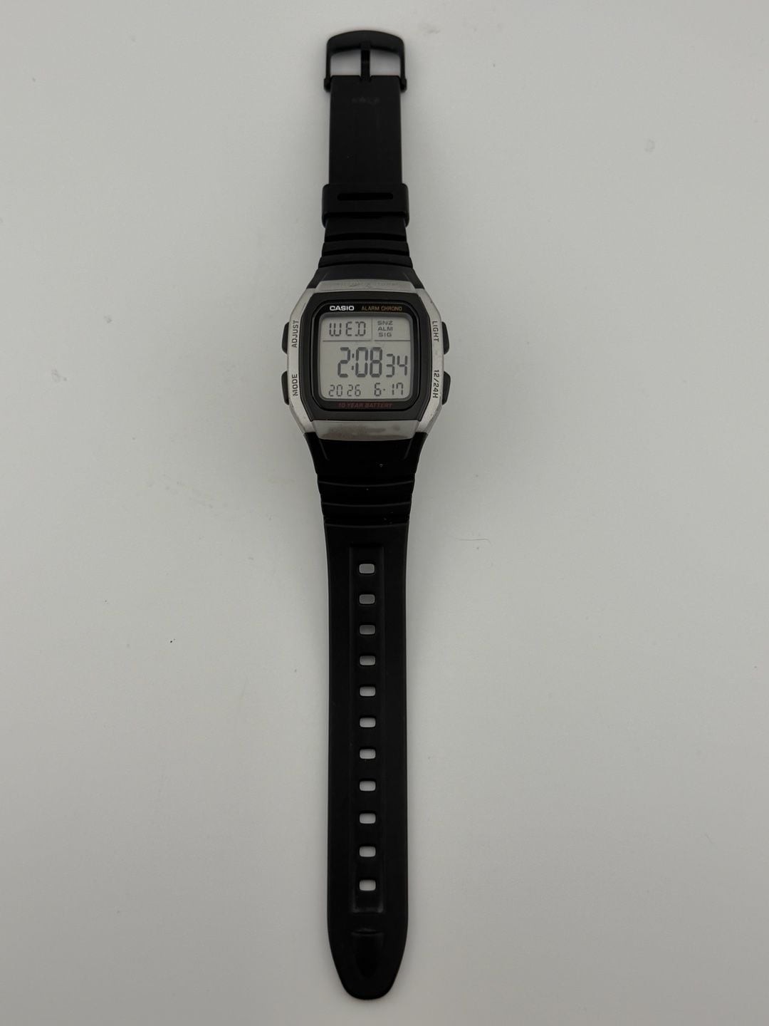 Casio W-96H-1AV Digital Sports Watch with 10 Year Battery