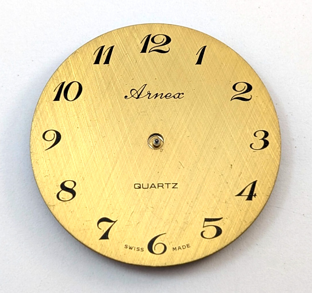 Vintage ARNEX Harney Ronda 3973 5 Jewels Men’s 32mm Watch Movement PARTS REPAIR