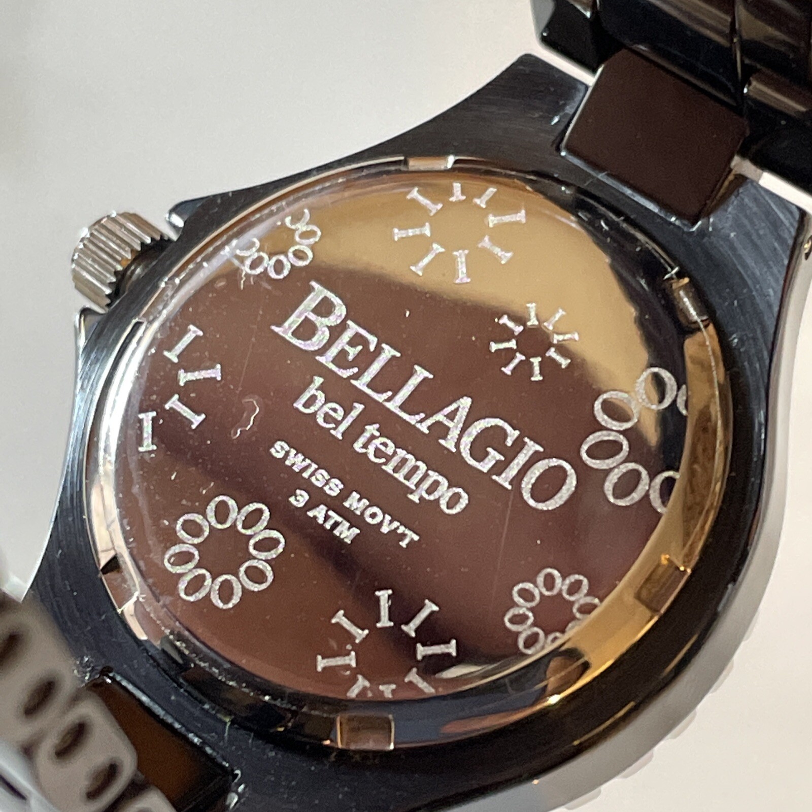 Bellagio Bel Tempo Signora Ceramica Womens Ceramic Black Watch 12030-2