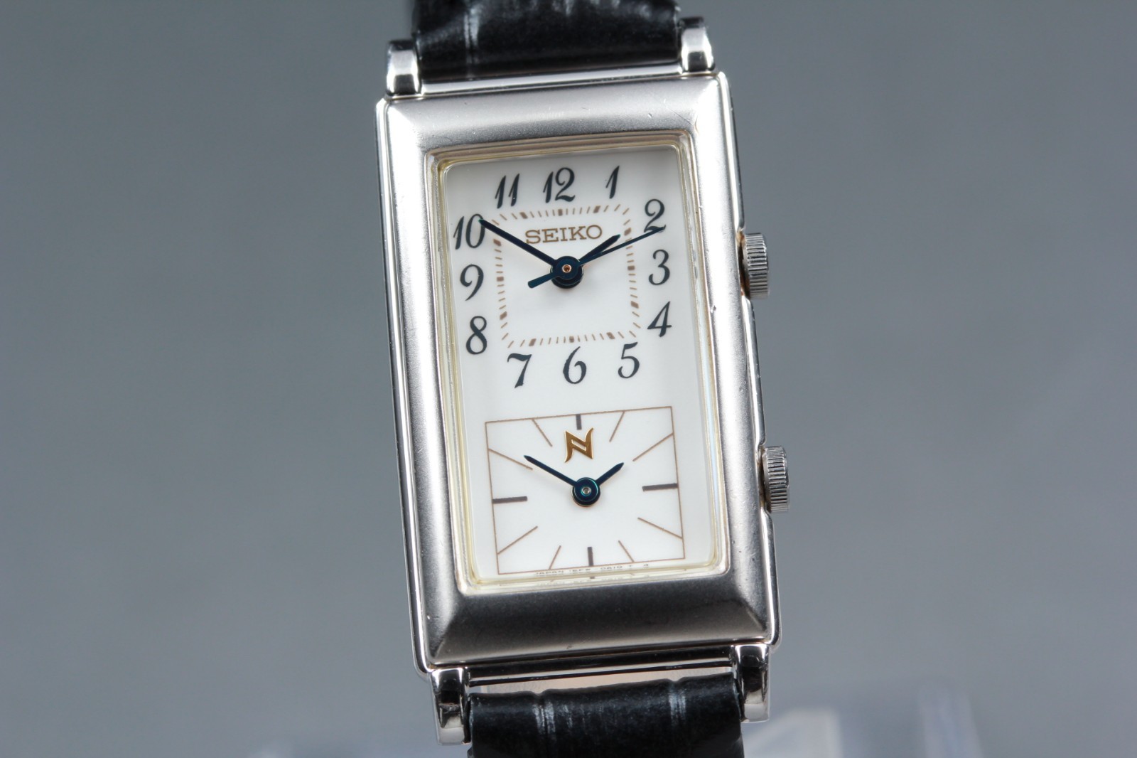 [Near MINT] Vintage Seiko Noie 1EFW-5A00 Dual Time Quartz Women’s Japan #3544
