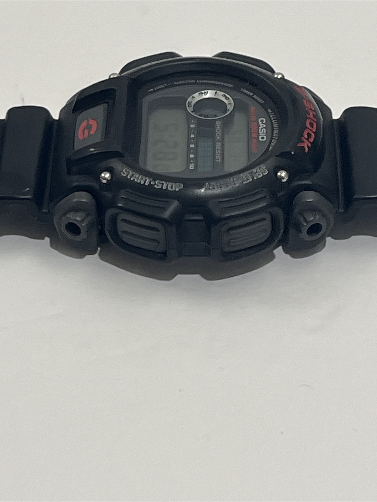 Casio G-Shock Digital Watch Men Black 200M 3232 DW-9052 Backlight W/ New Battery