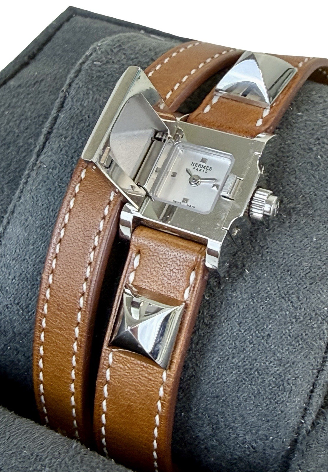 HERMES MEDOR MINI DOUBLE TOUR WATCH/BEACELET