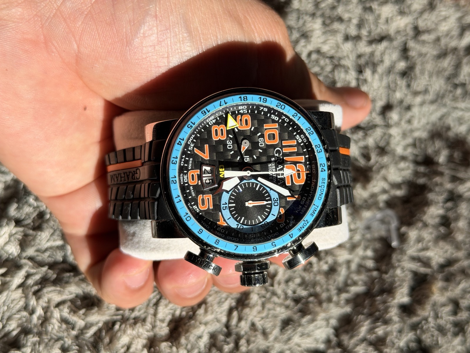 Graham Silverstone Stowe GMT 2BLBH | Automatic | Box & Papers | 2009