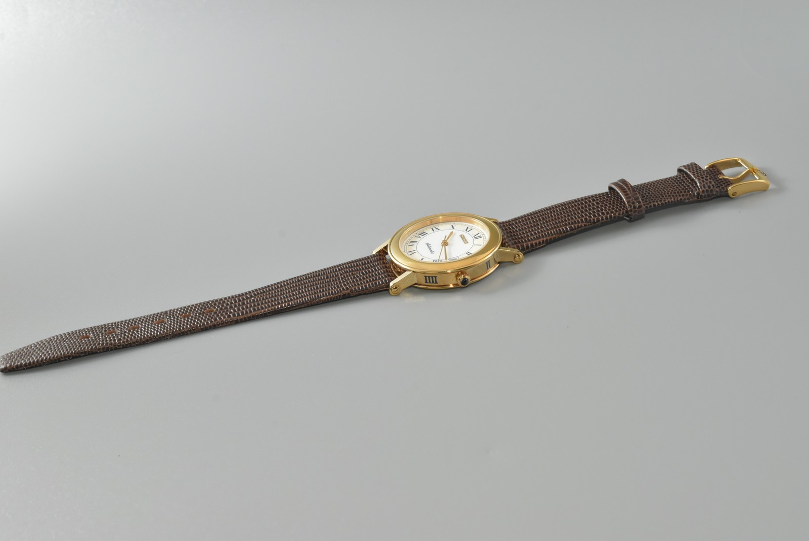 Vintage [Top MINT] Gucci 7200 Automatic White Gold Men’s Date Watch from JAPAN