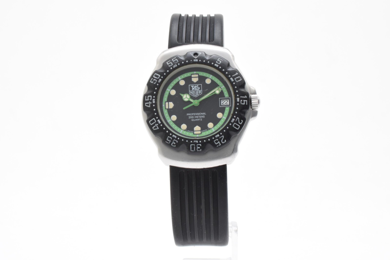 [ Exc+5 ] TAG Heuer Formula 1 Professional 375.513 200m Black Green Men’s Quartz