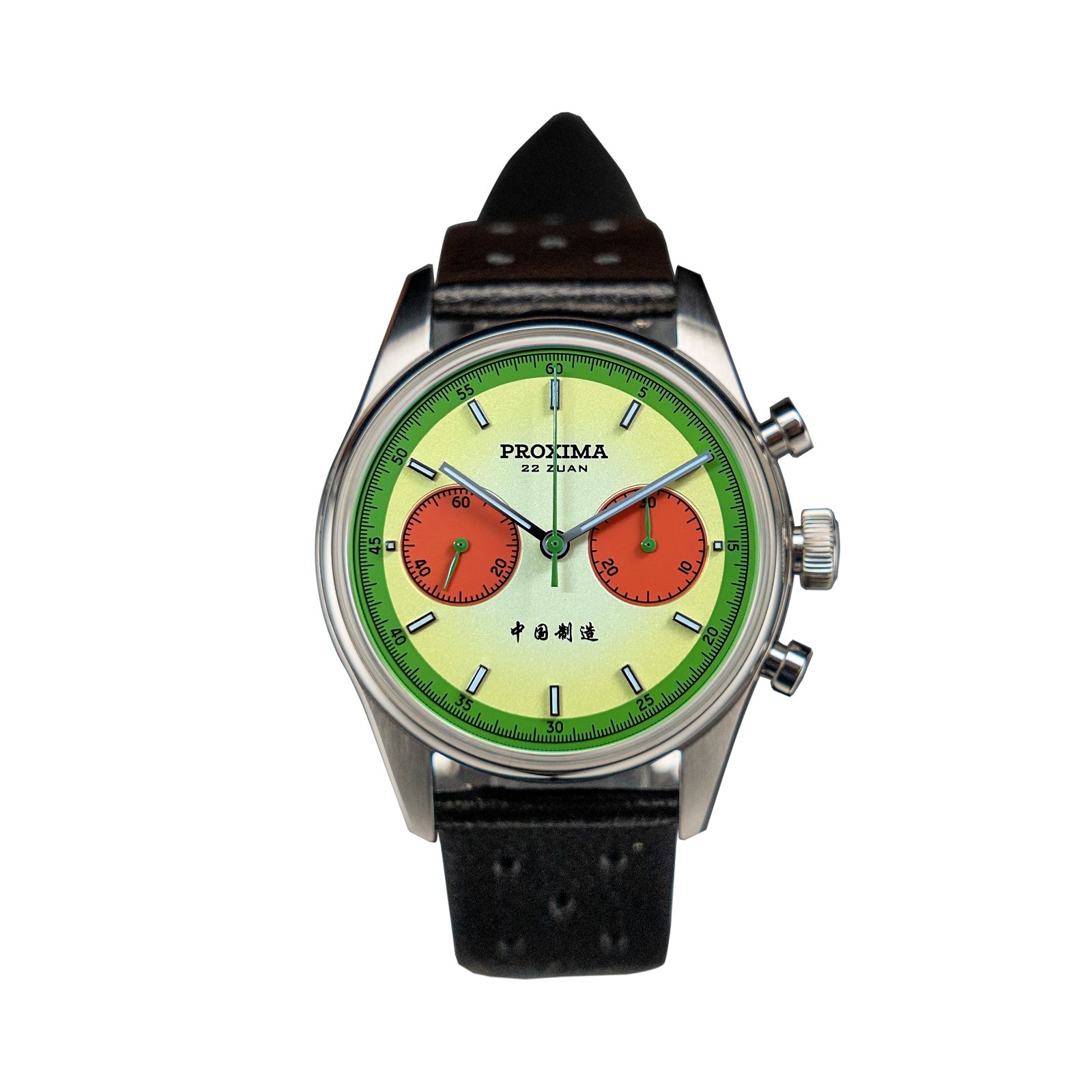 Proxima Men Chronograph Watch 39mm Manual Winding Mechanical Wristwatch ST1902