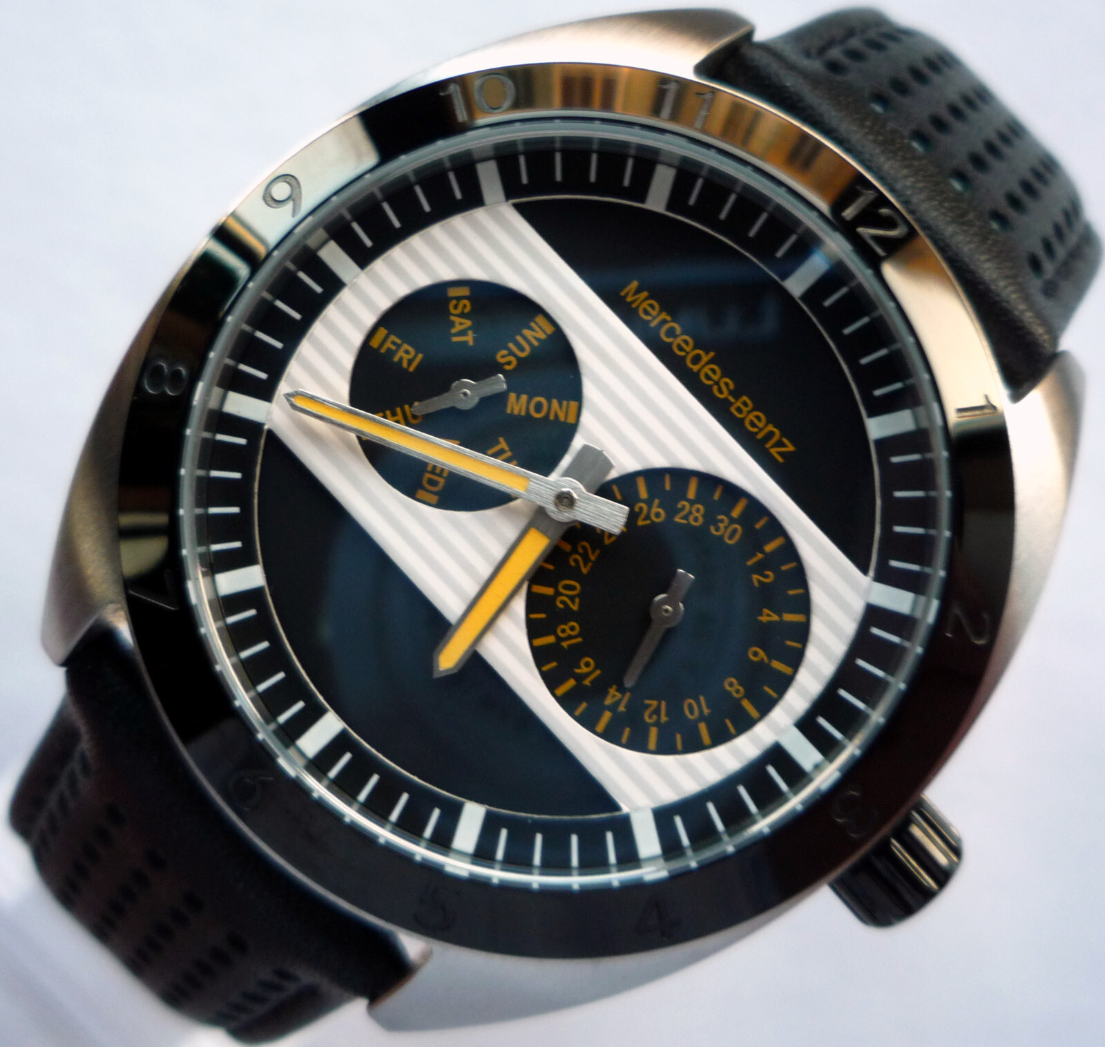 Mercedes Benz Classic Race Business Sport Car Accessory Retro Rally Racing Watch