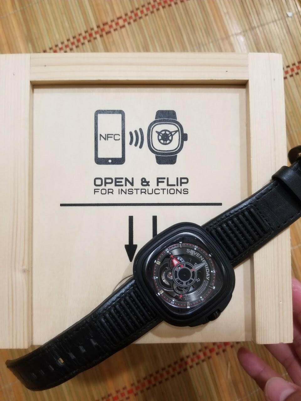 SevenFriday P Series Automatic Watch Men’s Fashion Luxury P3B01 2