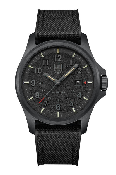 New Luminox Atacama Field Black Dial Rubber Band Men’s Watch XL.1961