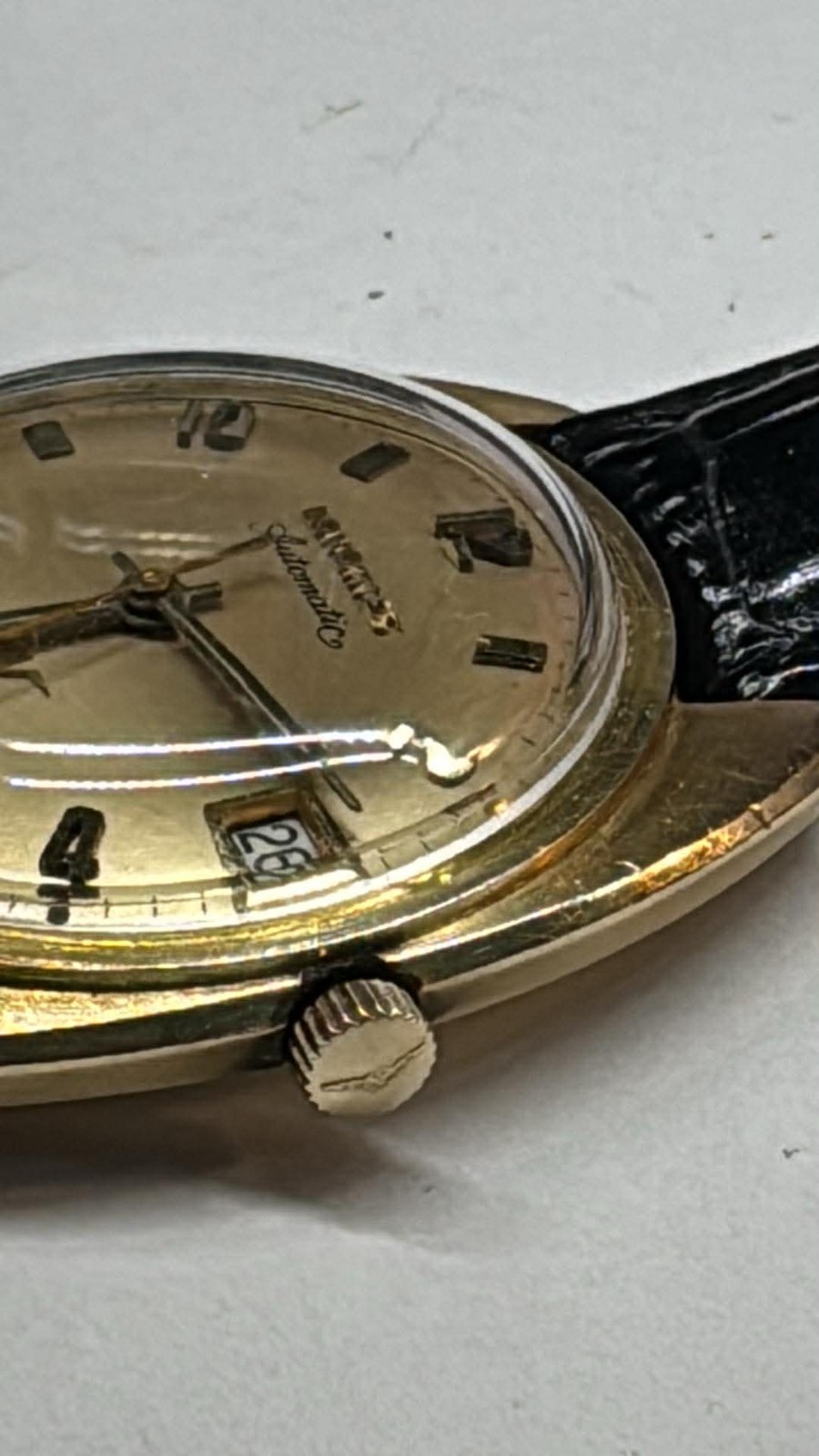 Vintage Longines Automatic Ultra-Chron Date Indicator 35mm Watch RUNS (A450)