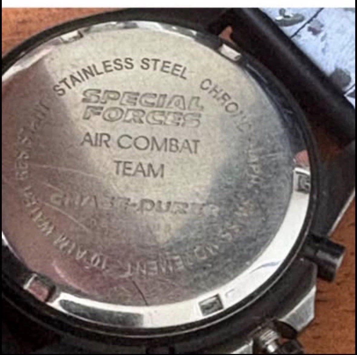 CHASE-DURER Special Forces Air Combat Team Chronograph Quartz 100m w/Box