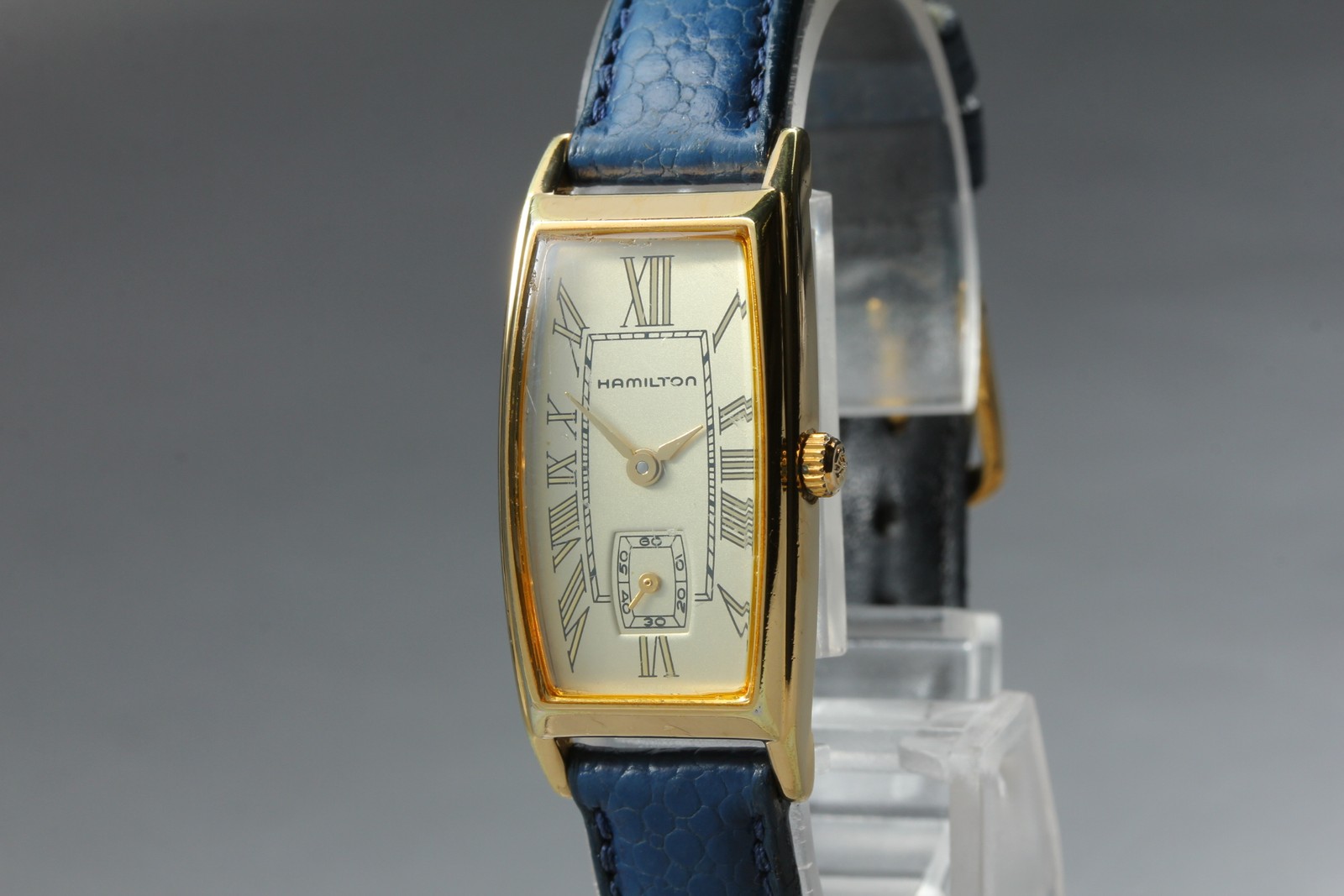 [Exc+5] HAMILTON 6256 18mm Silver Dial Small Second Qz Women’s Watch From JAPAN