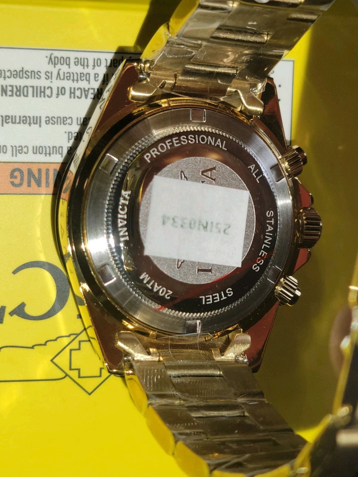 Invicta Speedway 44644 Casino Royale 39.5mm Men’s Watch Roulette Gold Tone – NEW