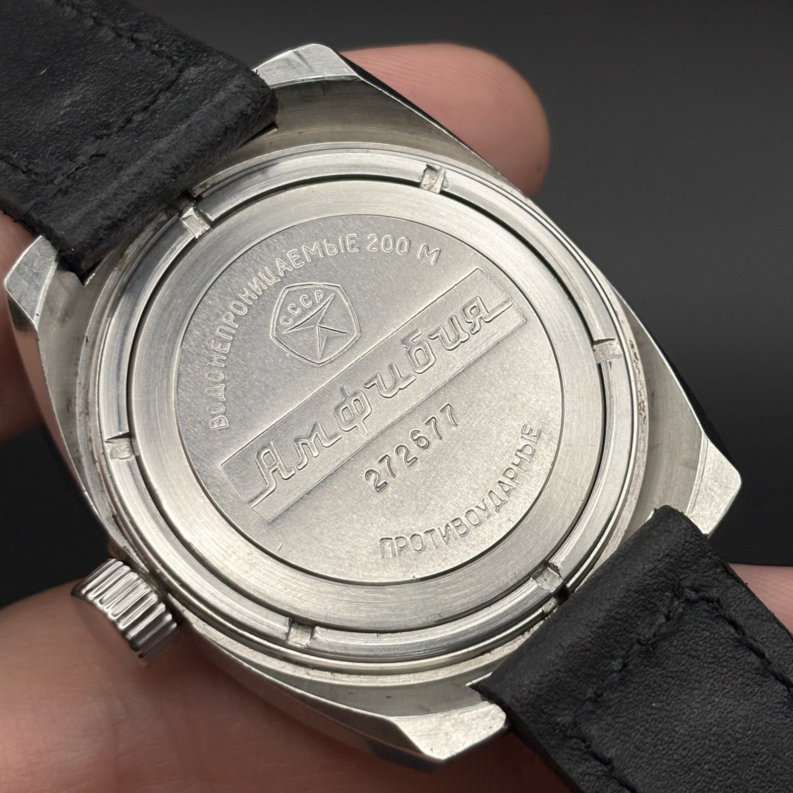 Vintage Soviet watch Vostok amphibia barrel 2209 18 jew. military made in USSR