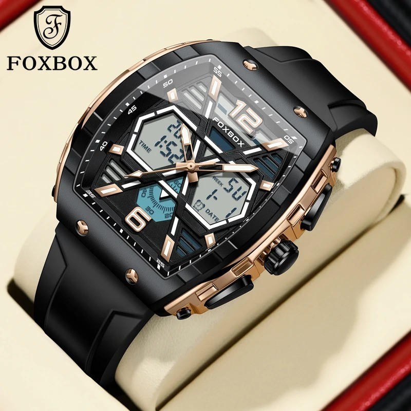 LIGE Digital Men Military Watch 50m Waterproof Wristwatch LED Quartz watch Sport