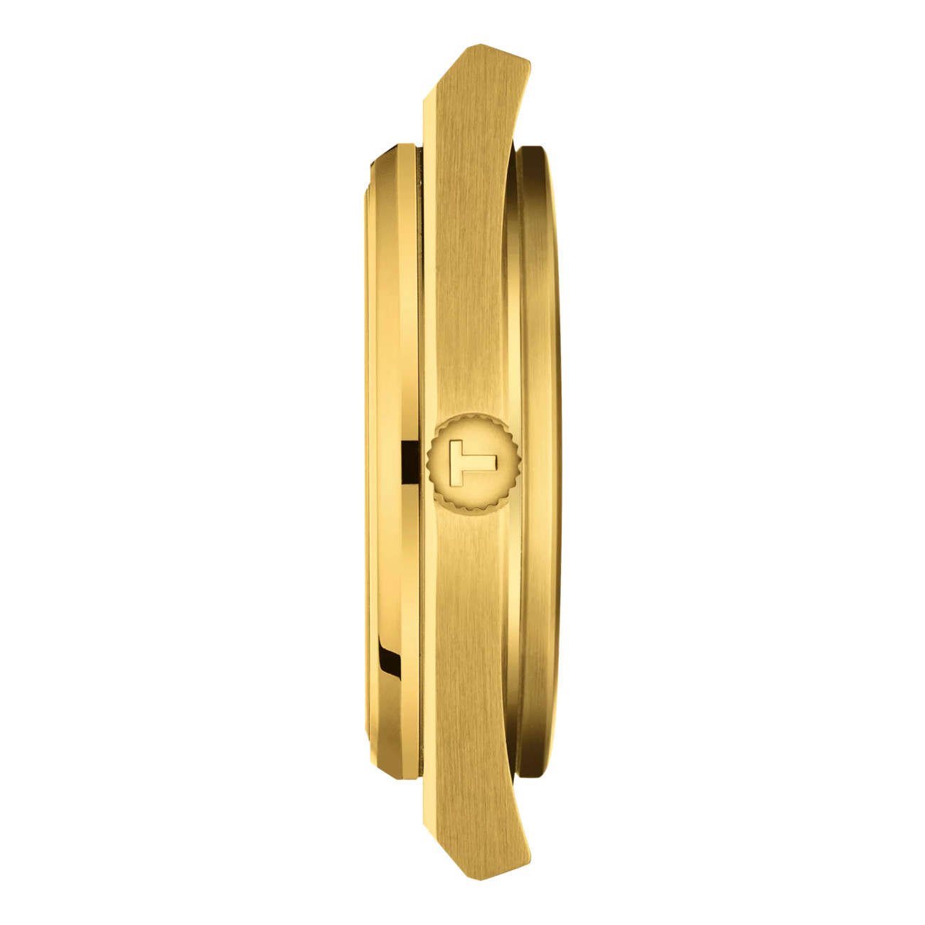 New Tissot PRX Gold Tone 40mm Powermatic 80 Champagne Dial Watch T1374073302100