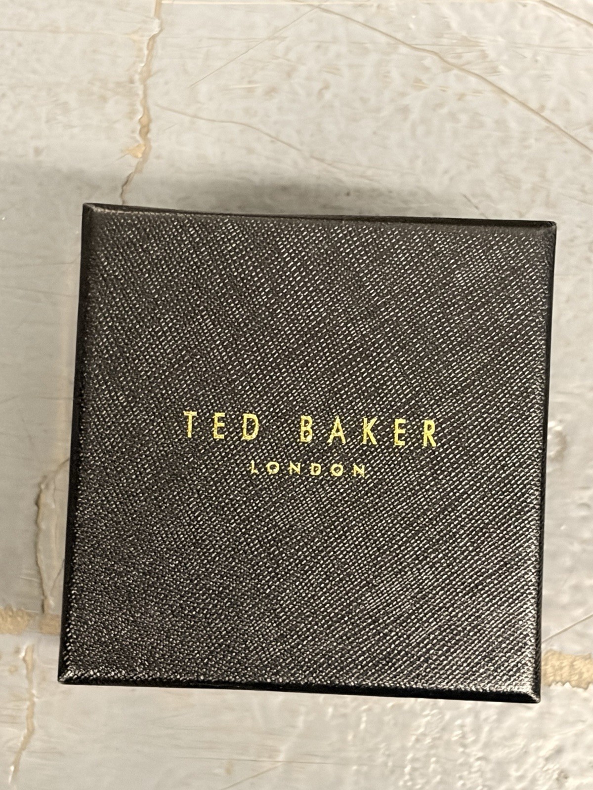 Ted Baker London Men’s Watch Blue Mesh Strap Blue Dial – New – Needs Battery