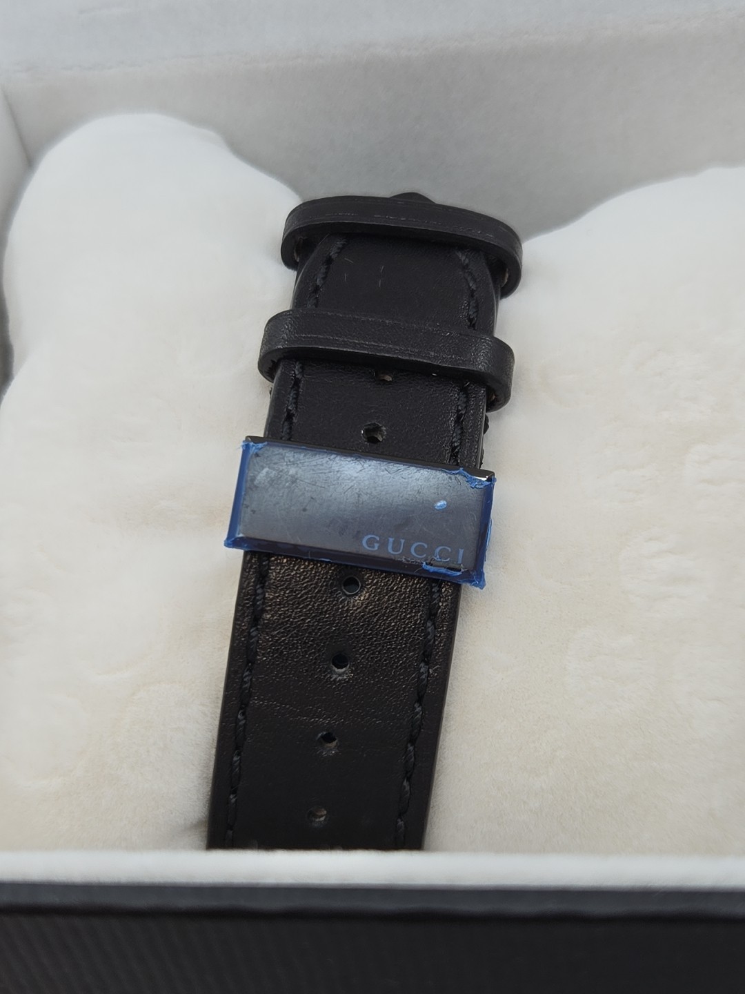 Gucci Watch G Chronograph, YA101203 , 44mm , PVD, Satin Blk Dial , New