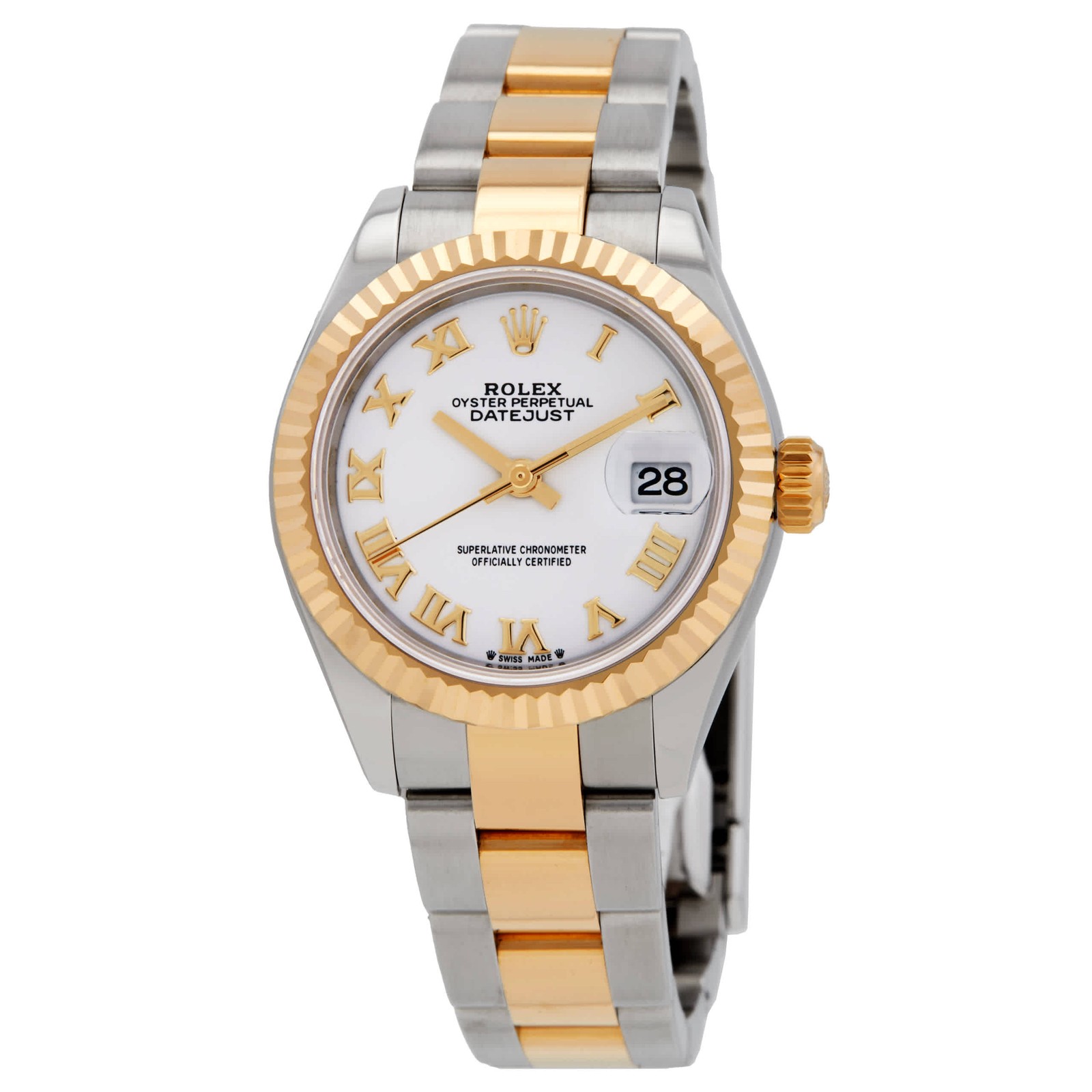 Rolex Datejust Automatic White Dial Ladies Watch M279173-0024