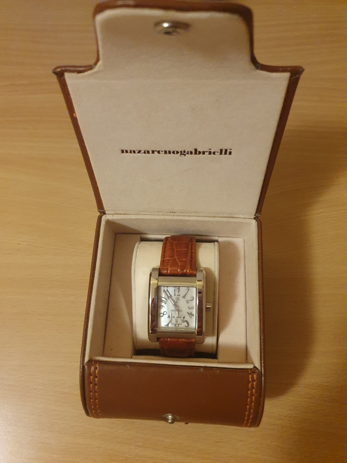 NWT Nazarene Gabrielli Women’s Myota Quartz Movement Watch
